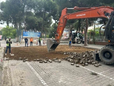 B&uuml;y&uuml;kşehir yol &ccedil;alışmalarında hız kesmiyor
