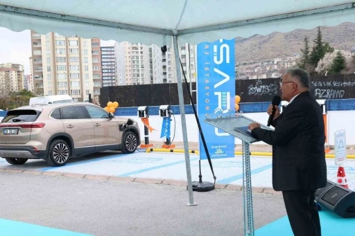B&uuml;y&uuml;kşehirin elektrikli ara&ccedil; şarj istasyonları K-Şarj ile yaygınlaşıyor
