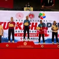 B&uuml;y&uuml;kşehirli Karateci Naz Kayadere&rsquo;den altın madalya