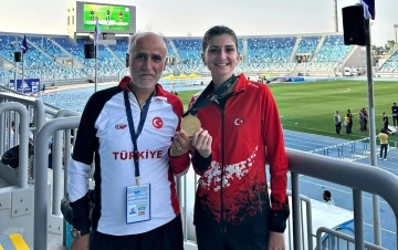 B&uuml;y&uuml;kşehirli sporcu, Akdeniz Oyunları şampiyonu