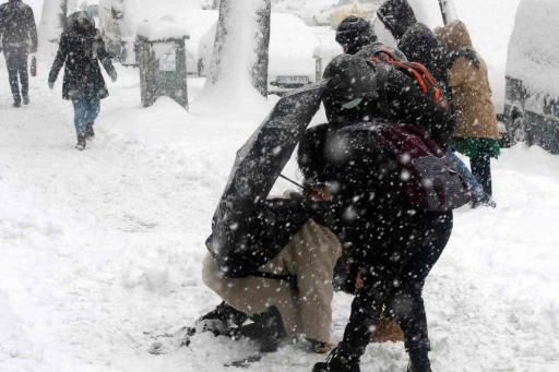Buzlu yolda d&uuml;şmemek i&ccedil;in "penguen y&uuml;r&uuml;y&uuml;ş&uuml;" &ouml;nerisi
