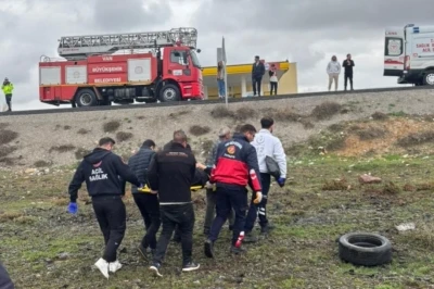 &Ccedil;aldıran&rsquo;da trafik kazası: 1 yaralı
