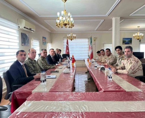 &Ccedil;aldıran Kaymakamı Bakan, İran&rsquo;da, sınır g&uuml;venliği toplantısına katıldı
