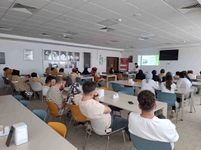 &Ccedil;alışanlara stres eğitimi verildi