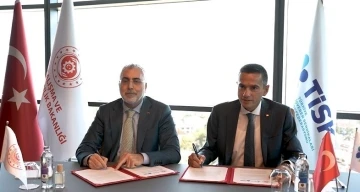 &Ccedil;alışma ve Sosyal G&uuml;venlik Bakanlığı ile TİSK Arasında &lsquo;Nitelikli İşg&uuml;c&uuml; Yetiştirilmesine Y&ouml;nelik İş Birliği Prokol&uuml;&rsquo; İmzalandı
