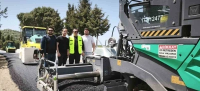 &Ccedil;anakkale&rsquo;de asfalt sezonu a&ccedil;ıldı
