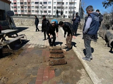 &Ccedil;anakkale Savaşları&rsquo;ndan kalma patlamamış top mermileri, Tarihi Alan Başkanlığı&rsquo;na teslim edilecek
