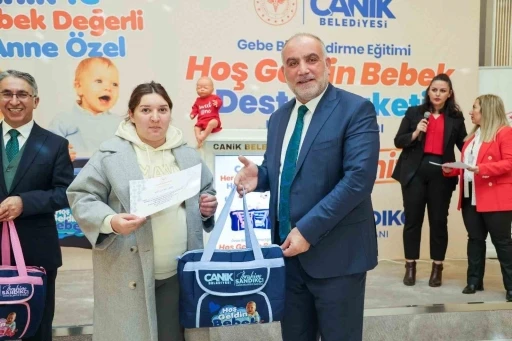 Canik&rsquo;te anne adaylarına &lsquo;Bebek Destek Paketi&rsquo;
