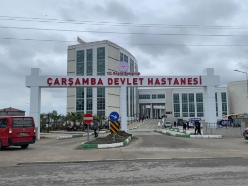 &Ccedil;arşamba Devlet Hastanesi&rsquo;nden muayene rekoru
