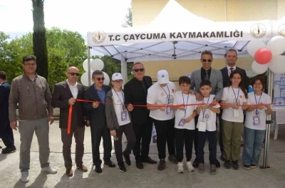 &Ccedil;aycuma BİLSEM&rsquo;de T&Uuml;BİTAK 4006 Bilim Fuarı g&ouml;z doldurdu
