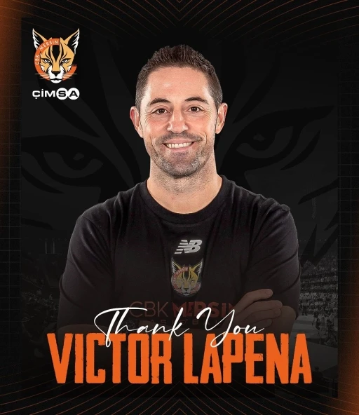 &Ccedil;BK Mersin, İspanyol ko&ccedil; Victor Lapena ile yollarını ayırdı
