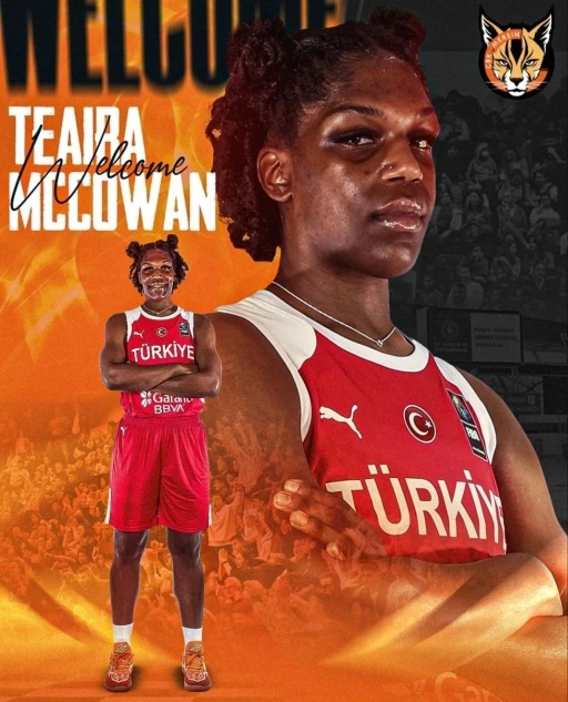 &Ccedil;BK Mersin, Teaira McCowan ile anlaştı
