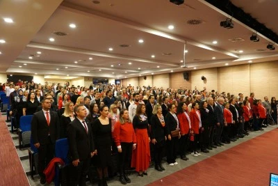 &Ccedil;EK ailesi Cumhuriyet'in 103. yılını coşkuyla kutladı