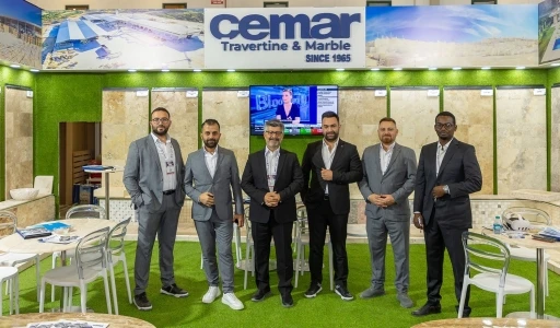 Cemar Mermer M&Uuml;SİAD EXPO&rsquo;da g&ouml;z doldurdu

