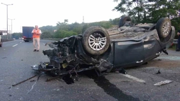 Cenaze d&ouml;n&uuml;ş&uuml; feci kaza
