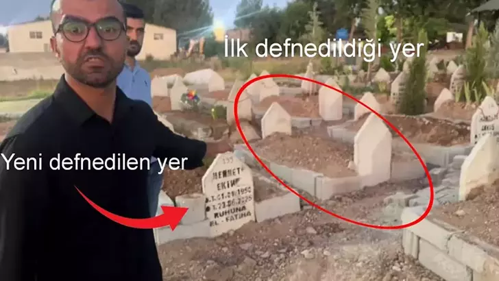 Cenazeyi &ccedil;ıkarıp yandaki mezara defneden iş&ccedil;ilerin iş akdi sonlandırıldı