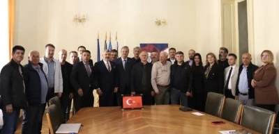 &Ccedil;erkezk&ouml;y TSO ve B&uuml;kreş TSO arasında kardeş oda protokol&uuml; imzalandı
