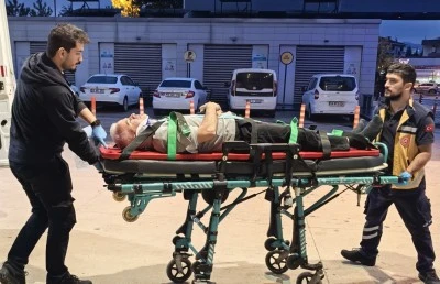  Ceviz ağacından d&uuml;şen adam ağır yaralandı