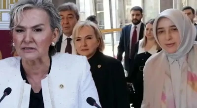 CHP&rsquo;den istifa eden Milletvekili Nimet &Ouml;zdemir AK Parti'ye katıldı