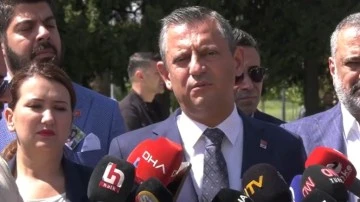 CHP Genel Başkanı &Ouml;zel: Filistin ve Deniz Gezmiş bizim davamızdır! 
