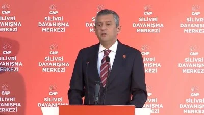 CHP Genel Başkanı &Ouml;zg&uuml;r &Ouml;zel'den Silivri'de sert a&ccedil;ıklamalar 