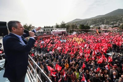 CHP Genel Başkanı &Ouml;zg&uuml;r &Ouml;zel, Muğla'da vatandaşlara seslendi 