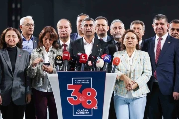 CHP&rsquo;li Erol&rsquo;dan kurultay a&ccedil;ıklaması
