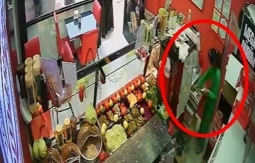 &Ccedil;iğ k&ouml;fte d&uuml;kkanından para hırsızlığı kamerada