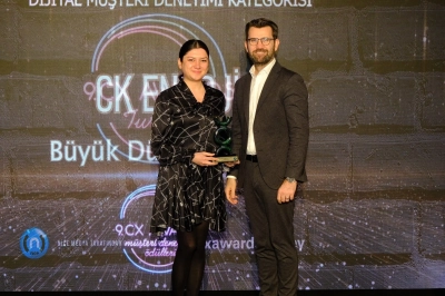 CK Enerji&rsquo;ye, CX Awards Turkey&rsquo;de  &ldquo;B&uuml;y&uuml;k D&uuml;ş&uuml;nce&rdquo; &Ouml;d&uuml;l&uuml;