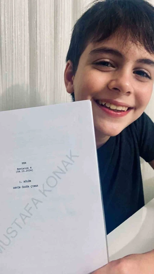 &Ccedil;ocuk oyuncu Mustafa Konak "Fer" dizisinde

