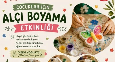 &Ccedil;ocuklar Zeytin Festivali&rsquo;nde renklerle buluşacak