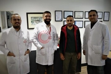 &Ccedil;ocukluğundan itibaren &ccedil;ektiği ağrılardan 1 saatte kurtuldu