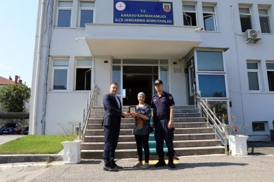 &Ccedil;ocukluk hayali i&ccedil;in arsasını jandarmaya bağışladı