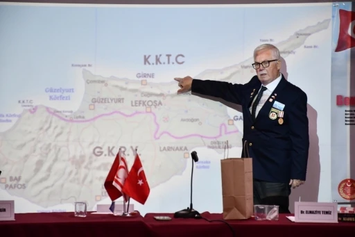 &Ccedil;OM&Uuml;&rsquo;de "Kıbrıs T&uuml;rk Devleti&rsquo;ne Giden Yol adlı Panel ve Fotoğraf Sergisi"
