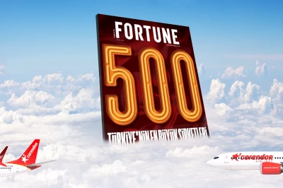 Corendon Airlines, Fortune 500 T&uuml;rkiye Listesinde 146. Sırada Yer Aldı