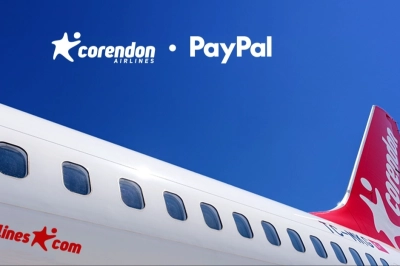 Corendon Airlines, PayPal&rsquo;ı &Ouml;deme Se&ccedil;eneklerine Ekledi