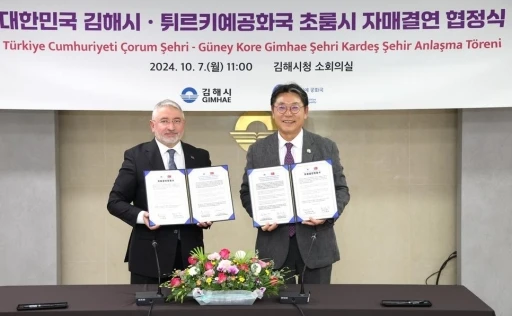 &Ccedil;orum Belediyesi, Gimhae ile işbirliğini geliştiriyor
