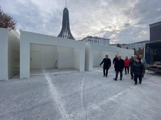 &Ccedil;orum&rsquo;da balık&ccedil;ıların yeni yerinde &ccedil;alışmalar tam gaz
