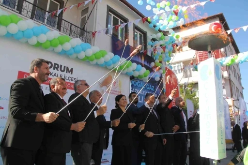 &Ccedil;orum&rsquo;un t&uuml;m il&ccedil;eleri doğal gazla buluştu