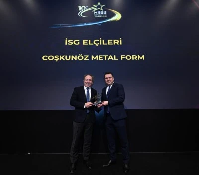 Coşkun&ouml;z Metal Form, İSG El&ccedil;ileri Kategorisinde &ouml;d&uuml;l aldı