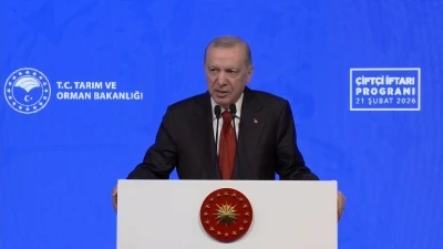 Cumhurbaşkanı Erdoğan: 2026 i&ccedil;in tarıma doğrudan ve dolaylı olarak ayırdığımız rakam tam 939 milyar lira