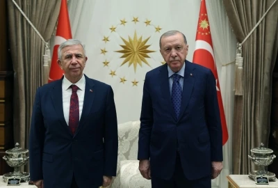 Cumhurbaşkanı Erdoğan, ABB Başkanı Yavaş'ı kabul etti