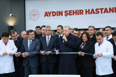 Cumhurbaşkanı Erdoğan Aydın Şehir Hastanesi'ni hizmete a&ccedil;tı