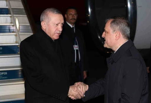 Cumhurbaşkanı Erdoğan Azerbaycan&rsquo;da
