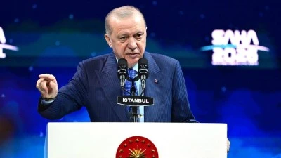 Cumhurbaşkanı Erdoğan: Bu yeni d&ouml;nemin kurucu akt&ouml;rlerinden biri hi&ccedil; kuşkusuz T&uuml;rkiye'dir