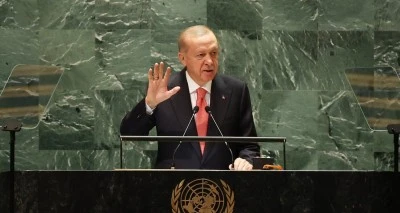 Cumhurbaşkanı Erdoğan'dan BM'de &ouml;nemli a&ccedil;ıklamalar