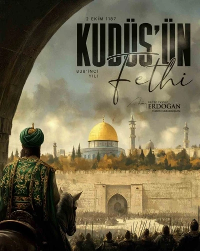 Cumhurbaşkanı Erdoğan&rsquo;dan Kud&uuml;s&rsquo;&uuml;n Fethi&rsquo;nin 838&rsquo;inci yıl d&ouml;n&uuml;m&uuml; mesajı