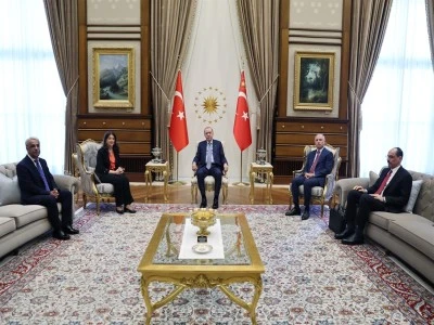 Cumhurbaşkanı Erdoğan-İmralı Heyeti g&ouml;r&uuml;şmesi sona erdi