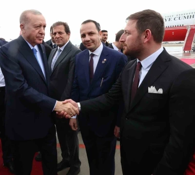 Cumhurbaşkanı Erdoğan&rsquo;ın Kıbrıs ziyaretine Sakaryalı iş insanı da eşlik etti
