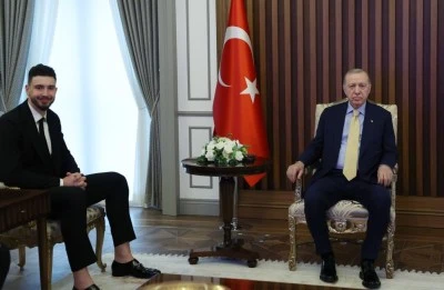 Cumhurbaşkanı Erdoğan'ın konuğu, Alperen Şeng&uuml;n oldu